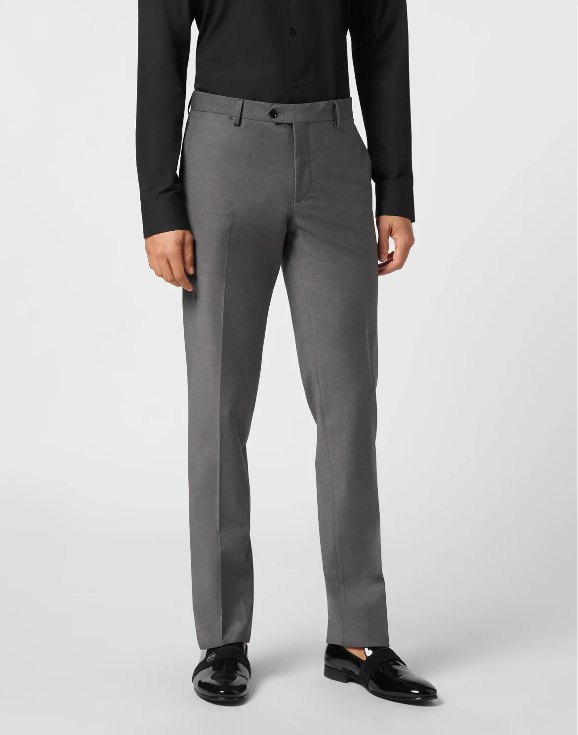 Classic Wool Trousers, цвет: Серый