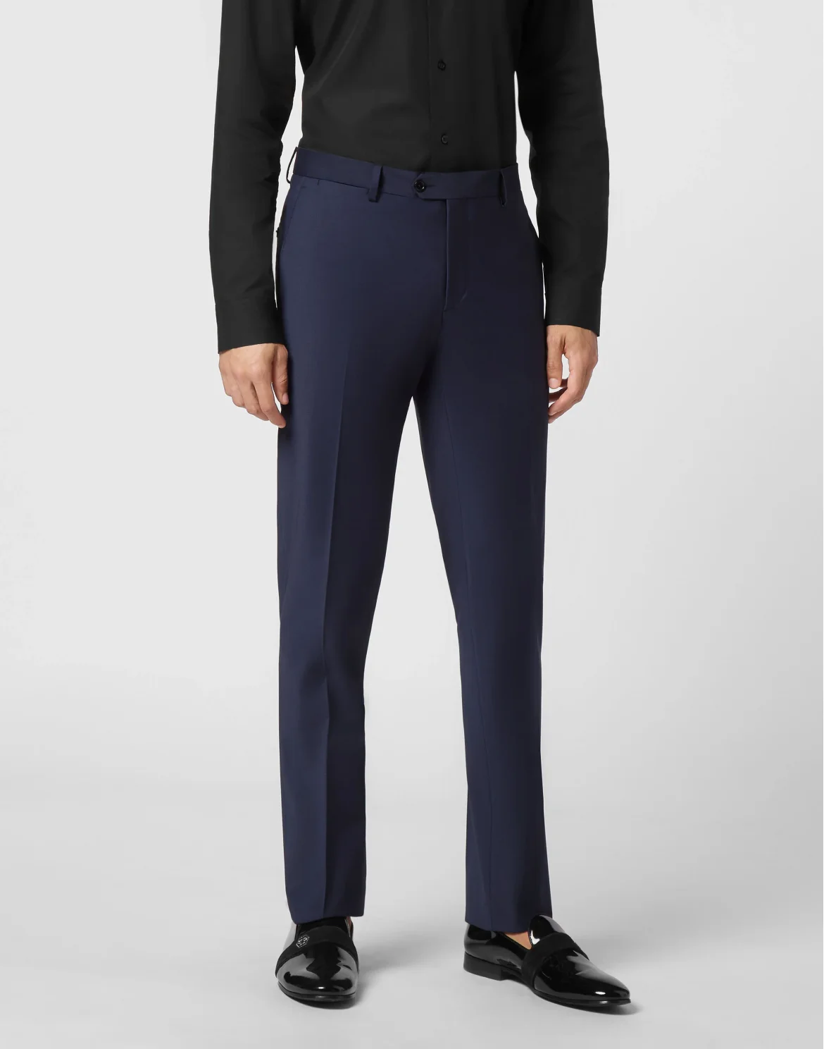 Classic Wool Trousers, цвет: Синий