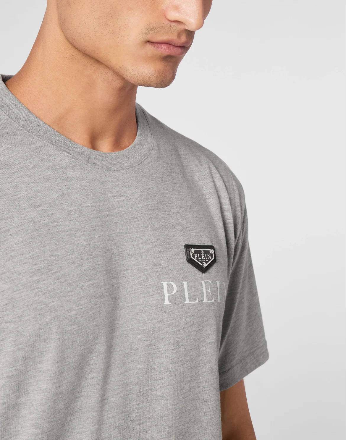 T-shirt Round Neck SS Philipp Plein TM, цвет: Серый