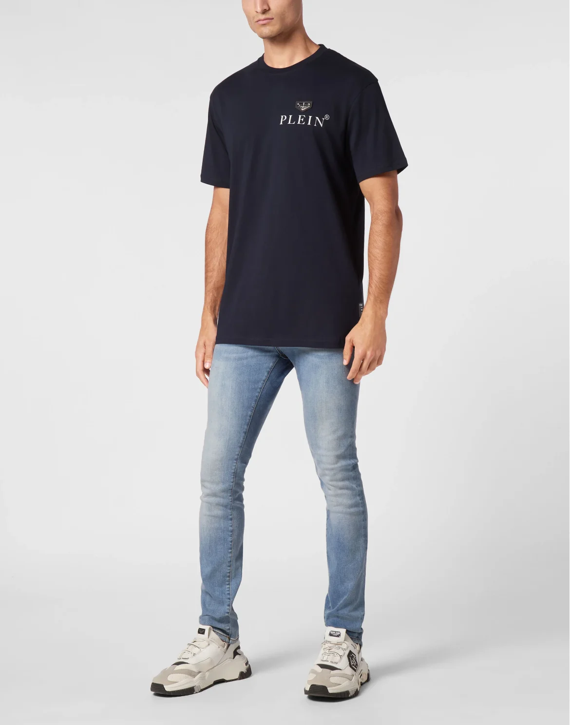 T-shirt Round Neck SS Philipp Plein TM, цвет: Синий