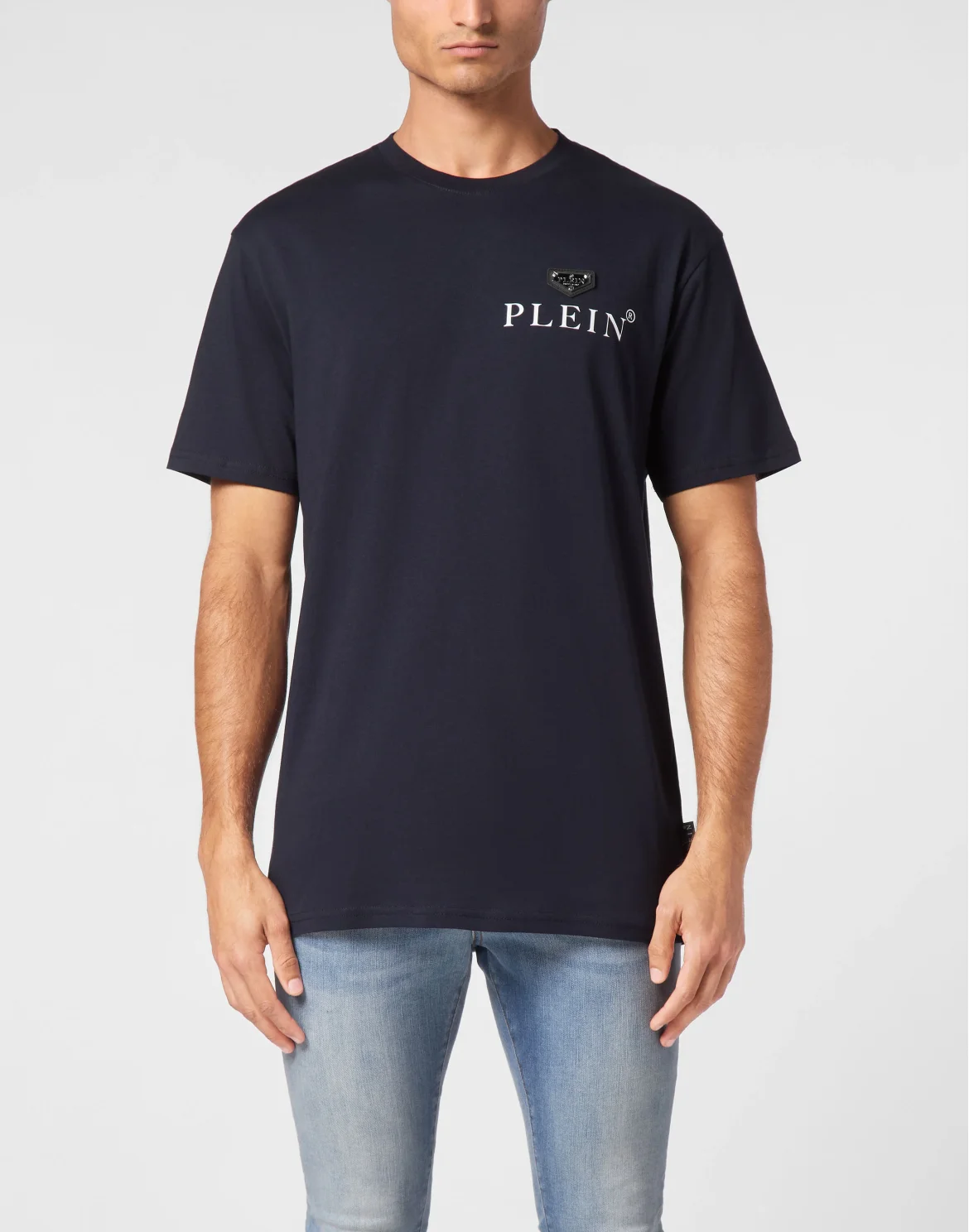 T-shirt Round Neck SS Philipp Plein TM, цвет: Синий