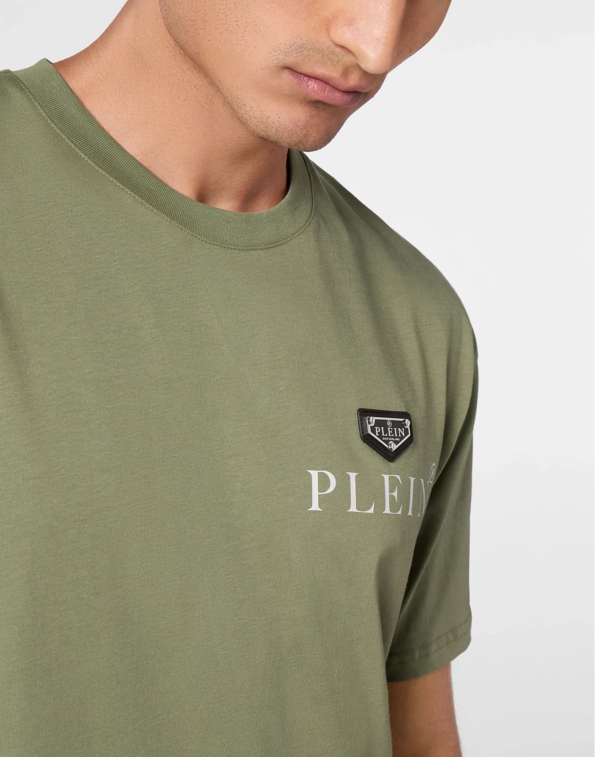 T-shirt Round Neck SS Philipp Plein TM, цвет: Камуфляж
