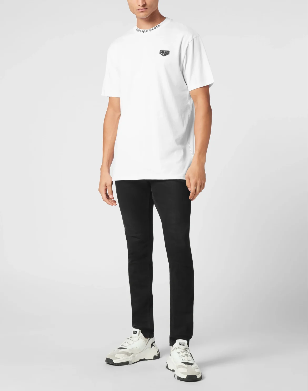 T-shirt Round Neck SS Philipp Plein TM, цвет: Белый