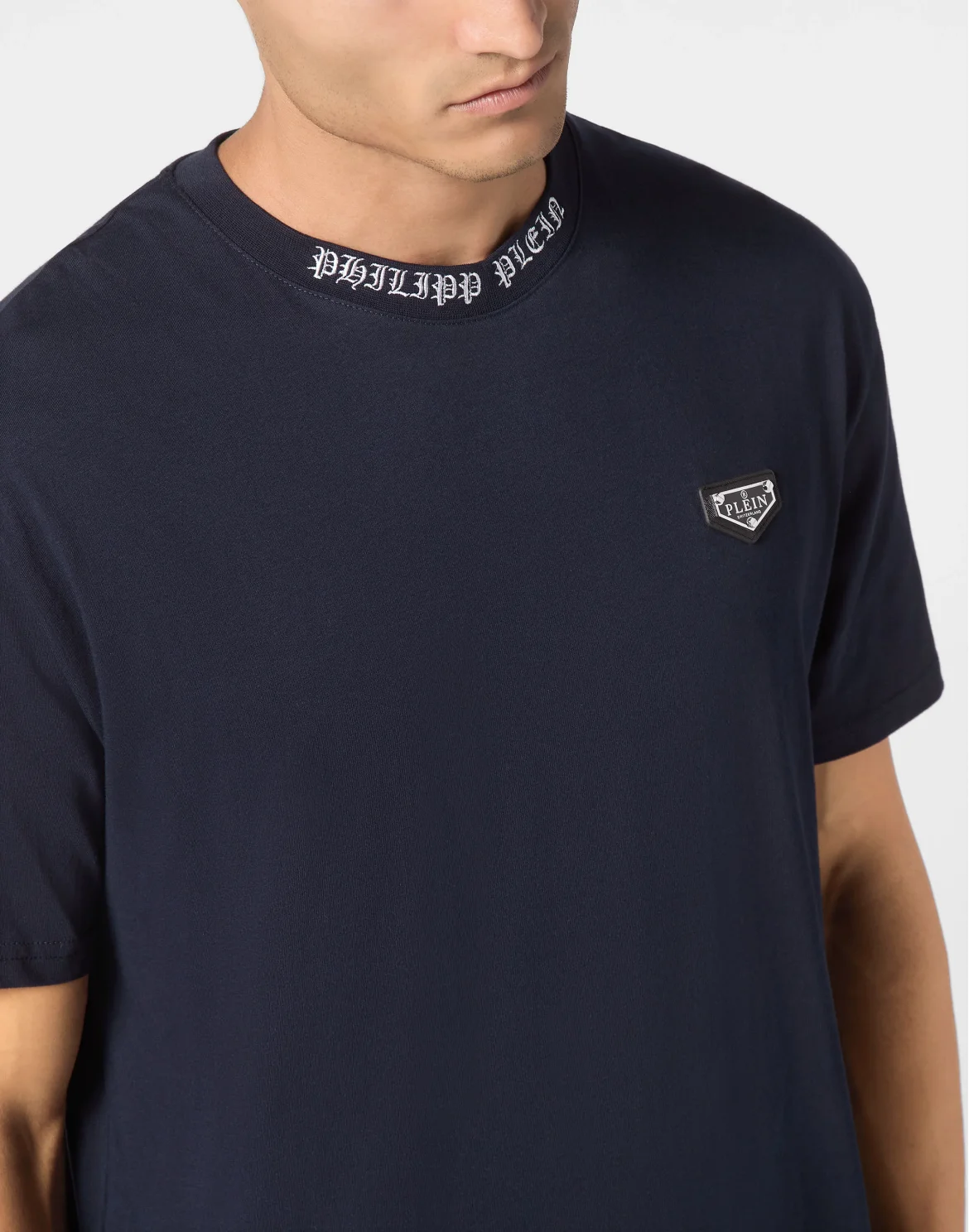 T-shirt Round Neck SS Philipp Plein TM, цвет: Синий