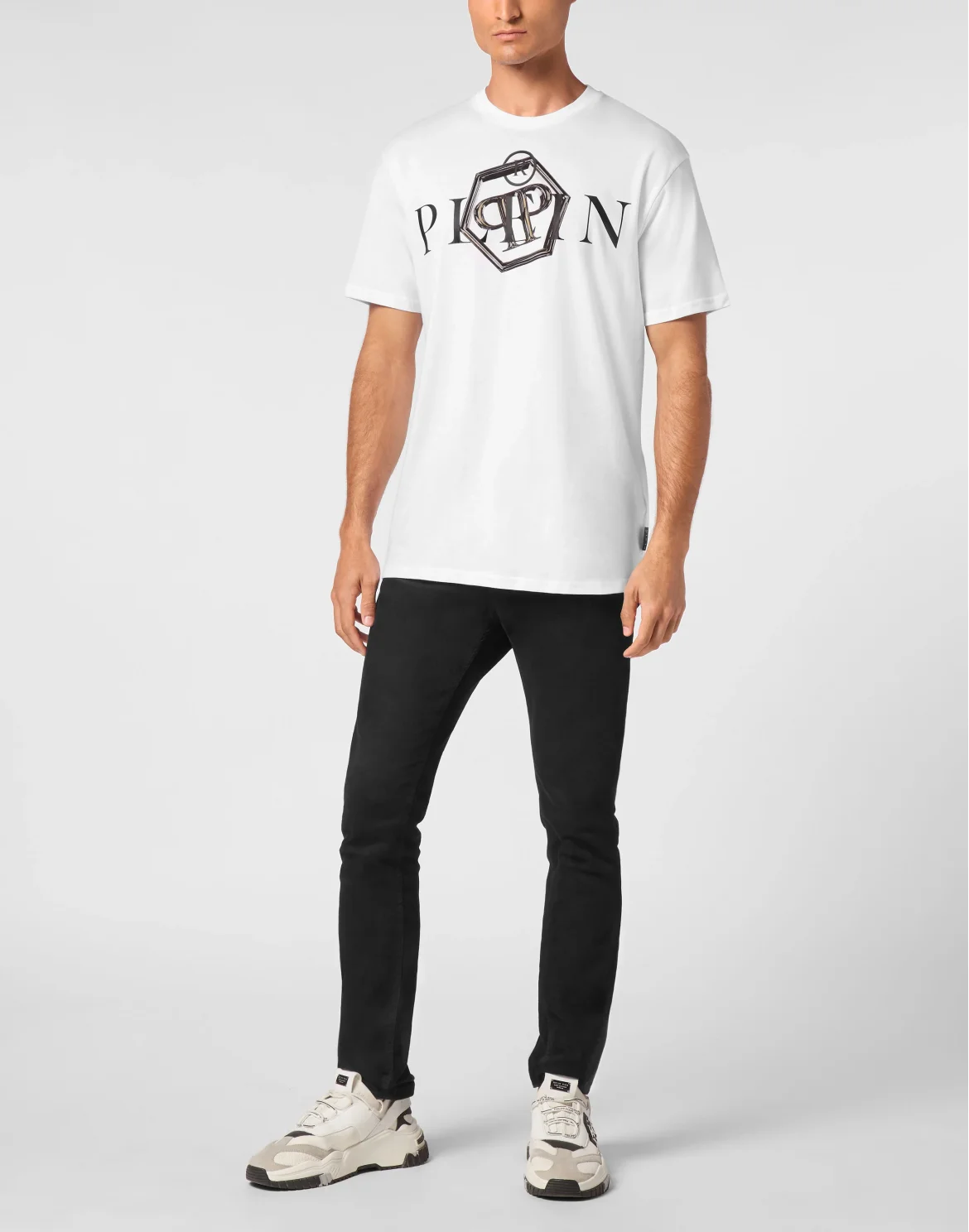 T-shirt Round Neck SS Philipp Plein TM, цвет: Белый