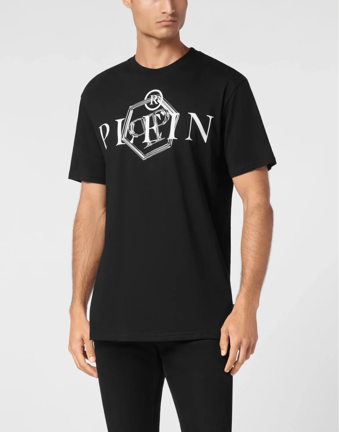 T-shirt Round Neck SS Philipp Plein TM, цвет: Черный