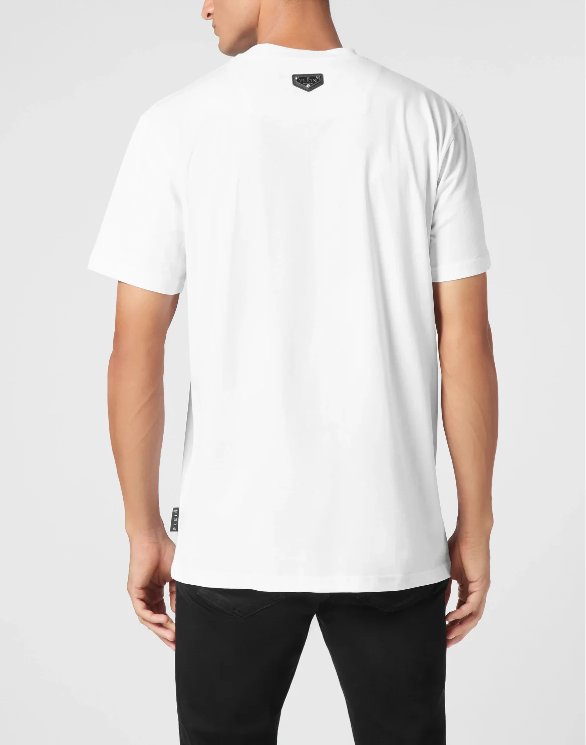 T-shirt Round Neck SS Baroque Skull, цвет: Белый