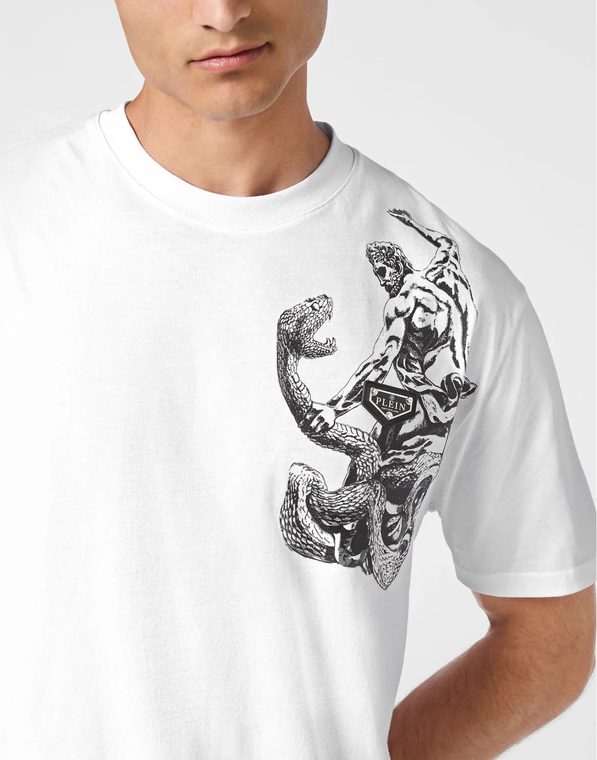 T-shirt Round Neck SS Tattoo, цвет: Белый