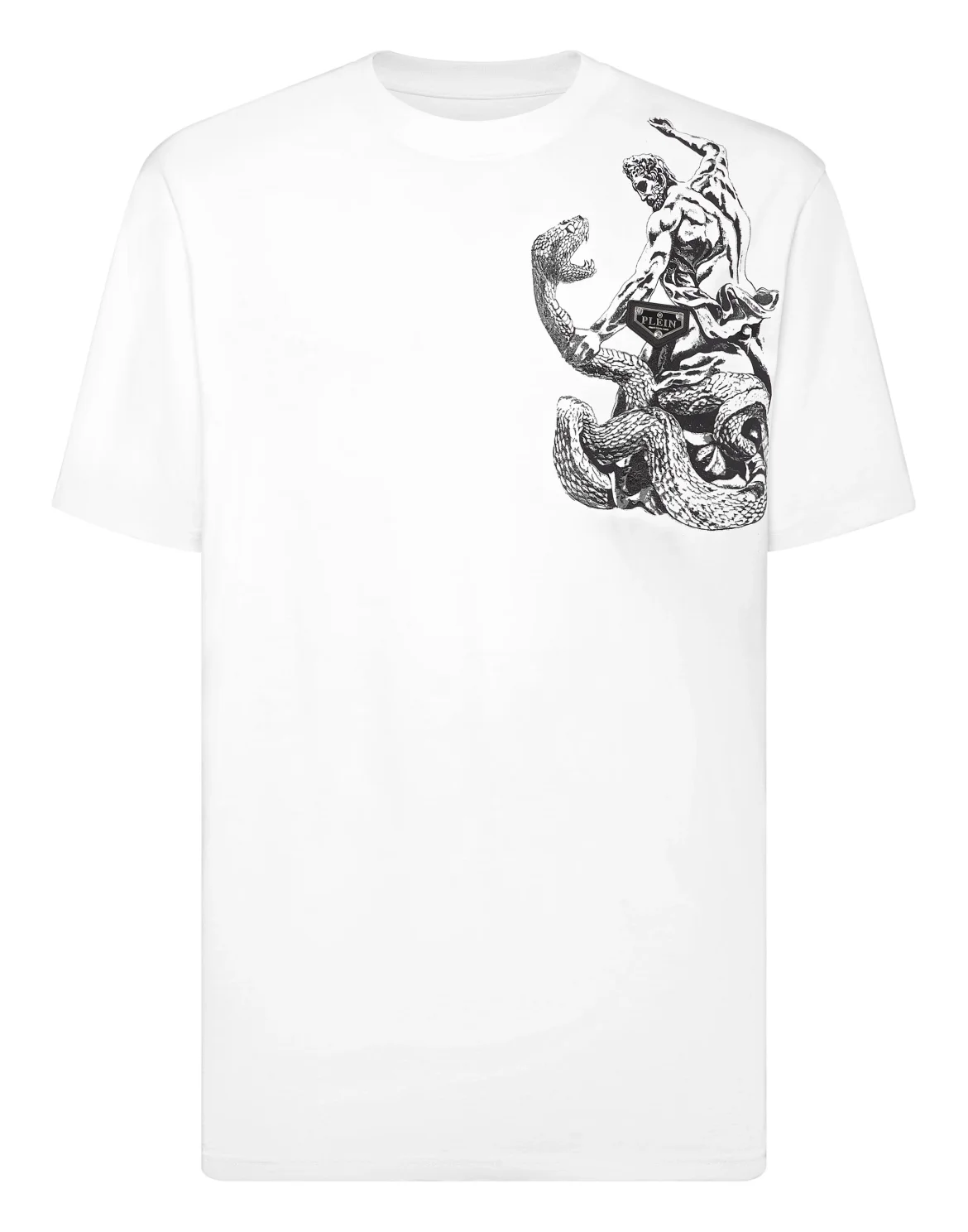 T-shirt Round Neck SS Tattoo, цвет: Белый