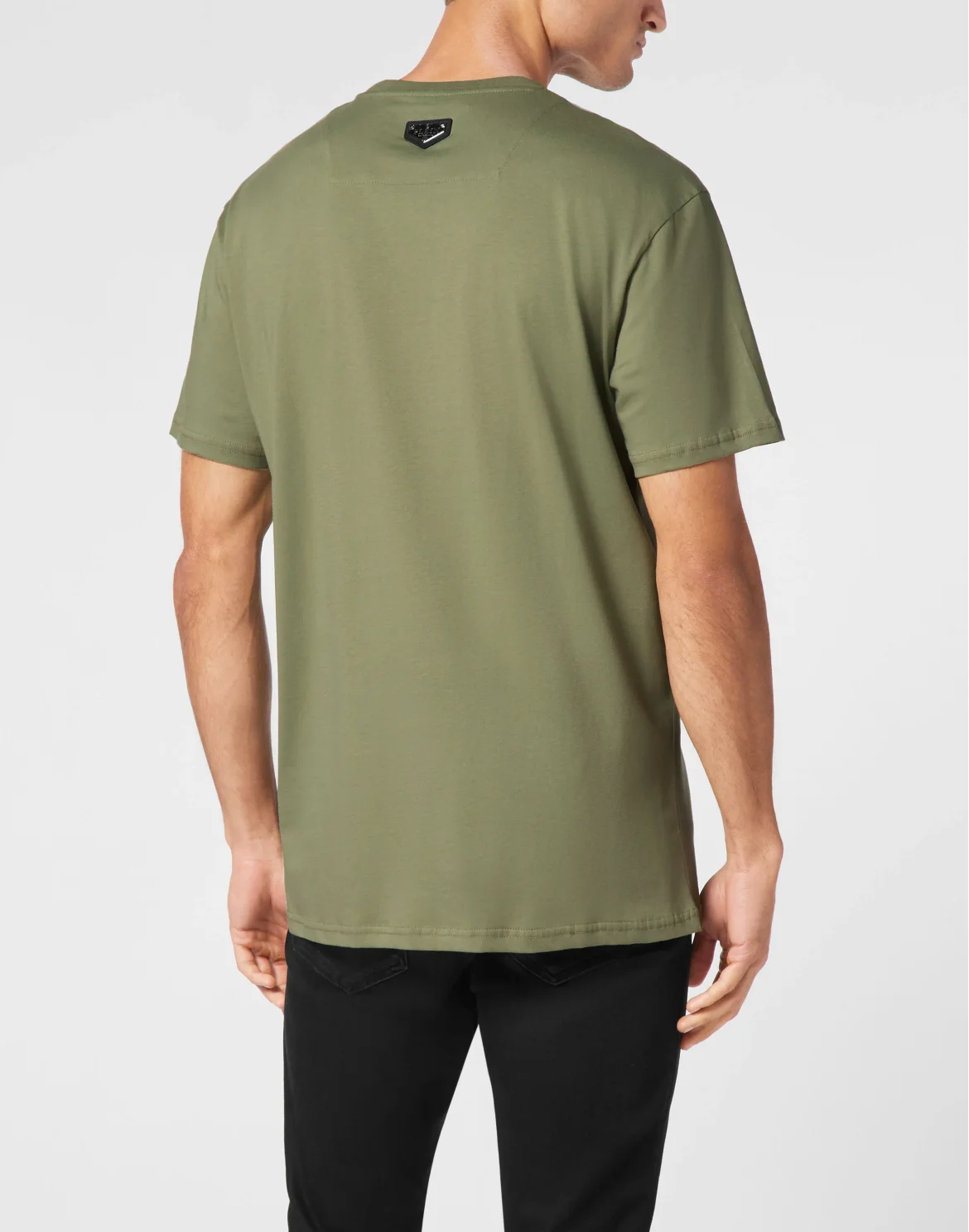 T-shirt Round Neck SS Print Skull, цвет: Камуфляж