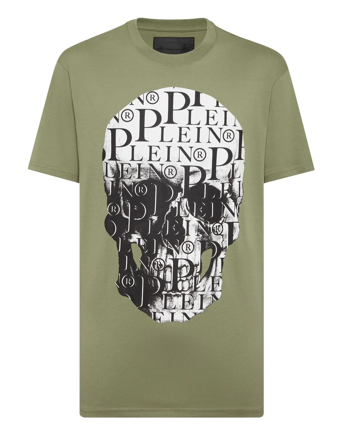 T-shirt Round Neck SS Print Skull, цвет: Камуфляж