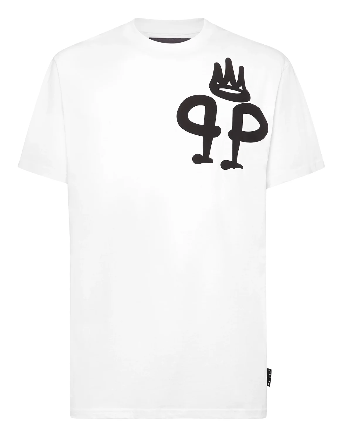 T-shirt Round Neck SS King Plein, цвет: Белый