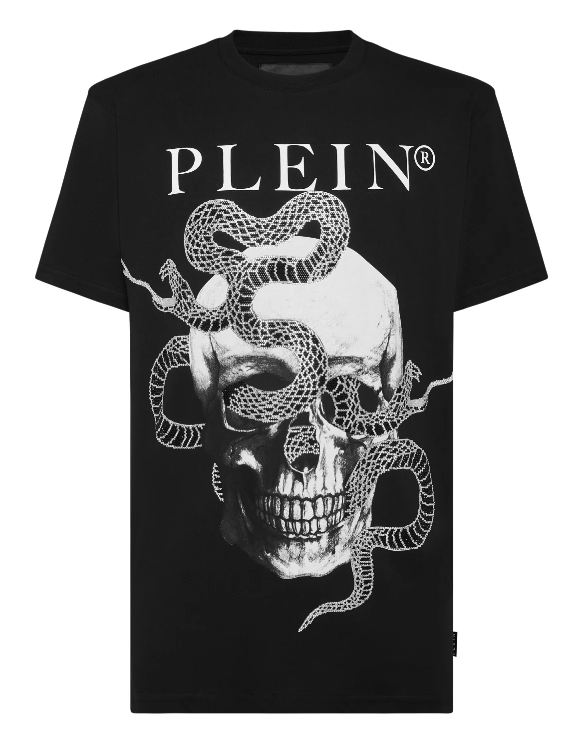 T-shirt Round Neck SS Stones Snake, цвет: Черный