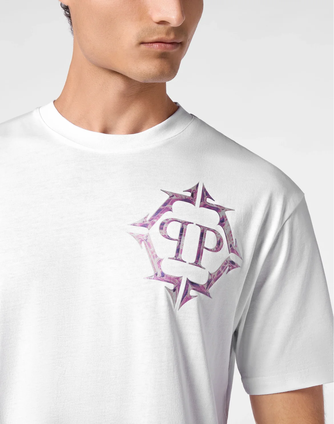 T-shirt Round Neck SS Chrome, цвет: Белый