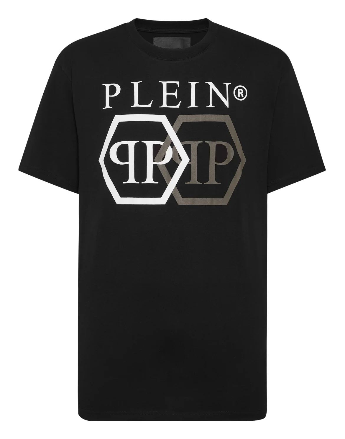 T-shirt Round Neck SS Stones Hexagon, цвет: Черный