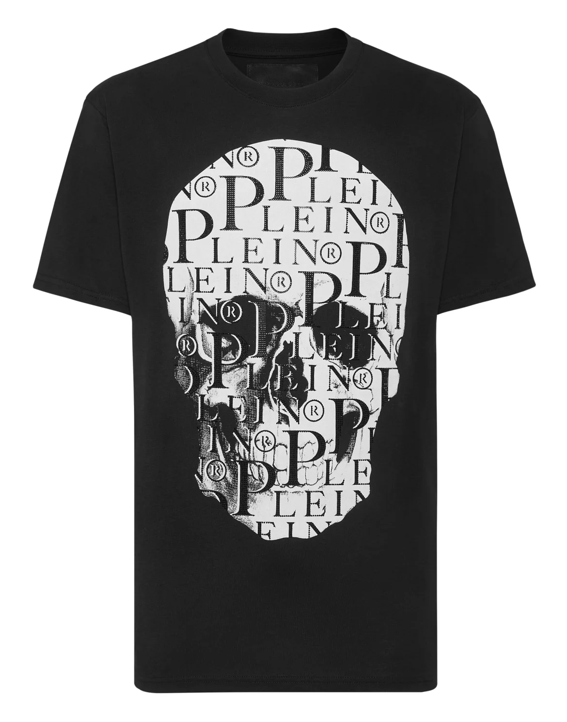 T-shirt Round Neck SS Stones Skull, цвет: Черный