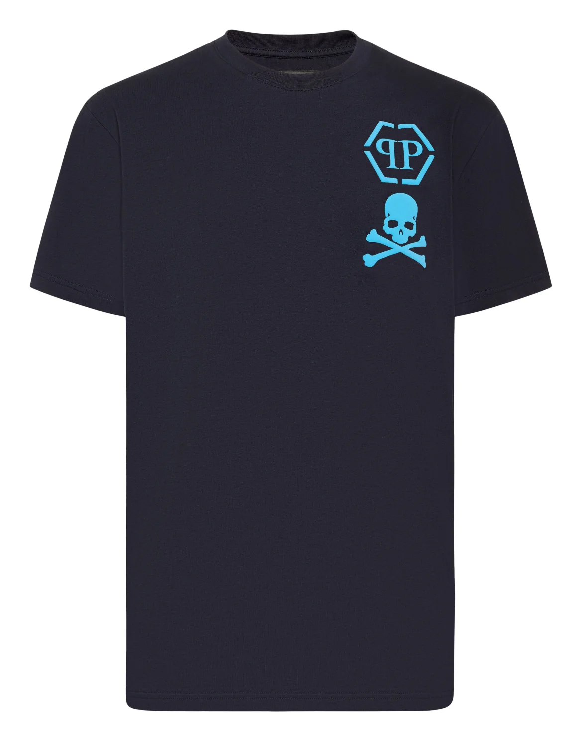 T-shirt V-Neck SS Skull&Bones, цвет: Синий