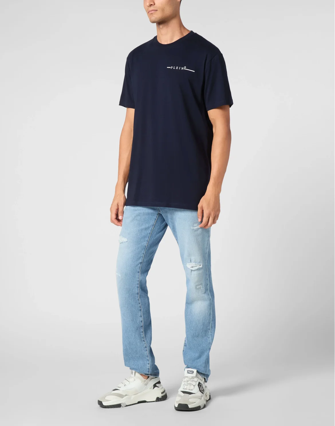T-shirt Round Neck SS Philipp Plein TM, цвет: Синий