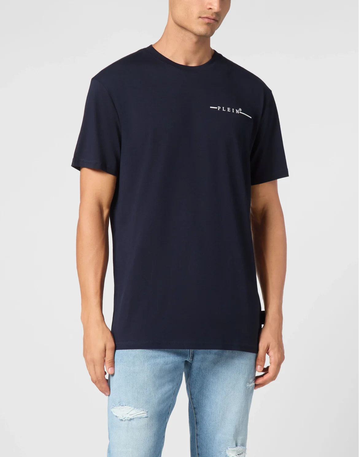T-shirt Round Neck SS Philipp Plein TM, цвет: Синий