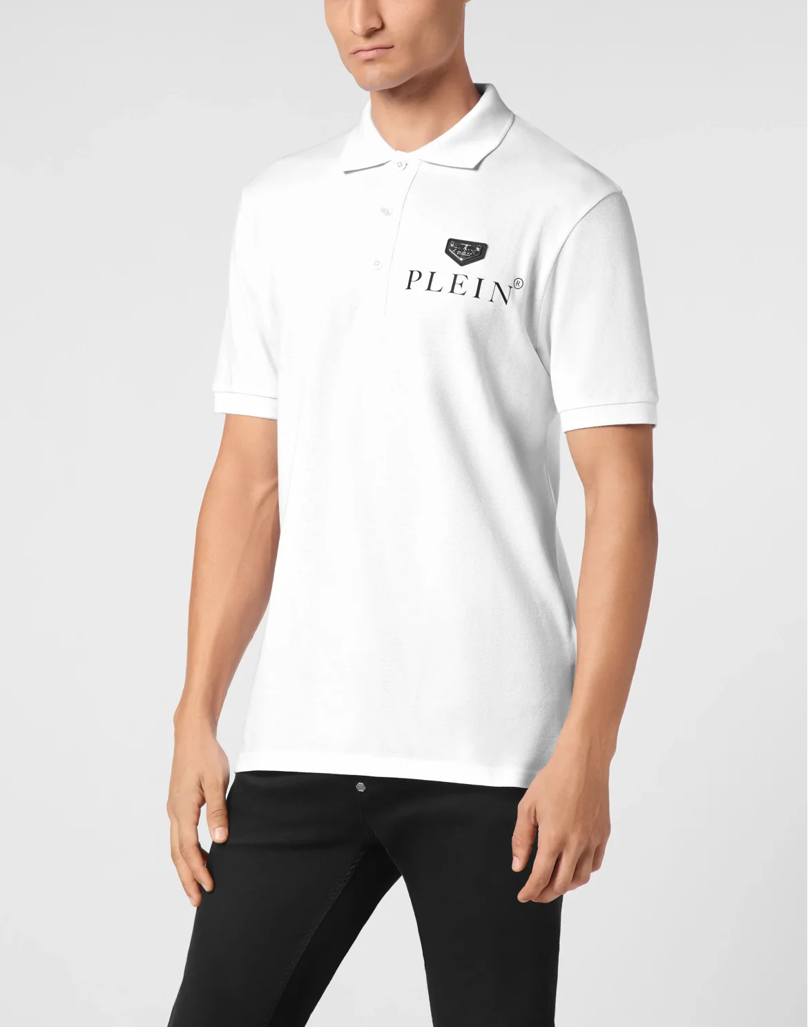 Polo Shirt SS Iconic Plein, цвет: Белый