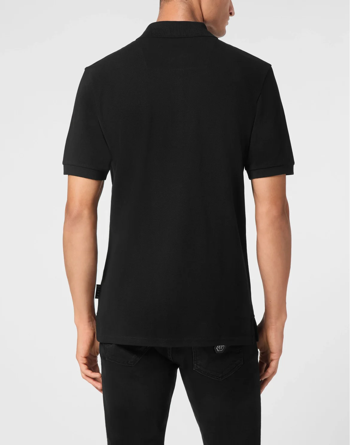Polo Shirt SS Iconic Plein, цвет: Черный