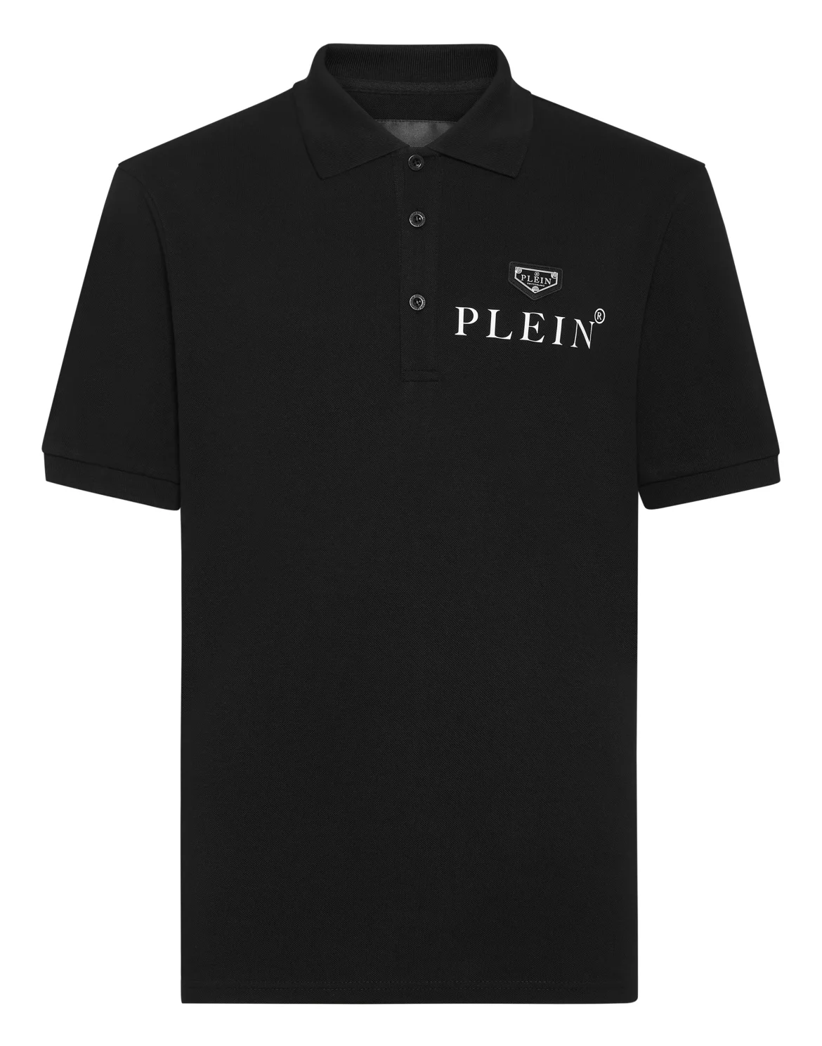 Polo Shirt SS Iconic Plein, цвет: Черный