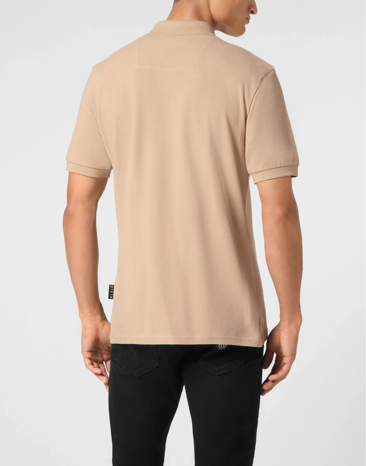 Polo Shirt SS Iconic Plein, цвет: Бежевый