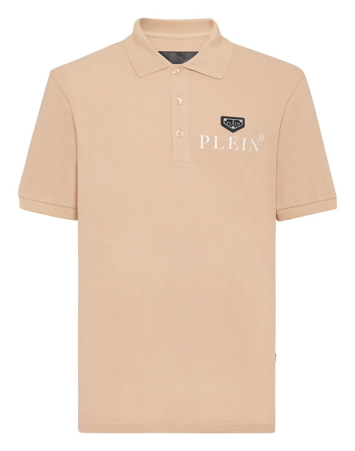 Polo Shirt SS Iconic Plein, цвет: Бежевый