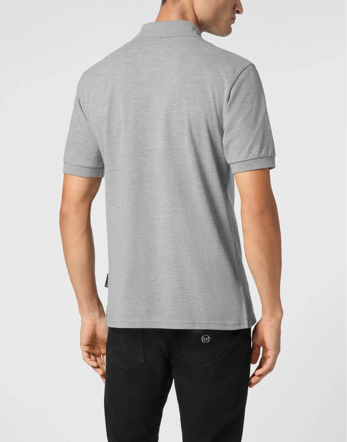 Polo Shirt SS Iconic Plein, цвет: Серый