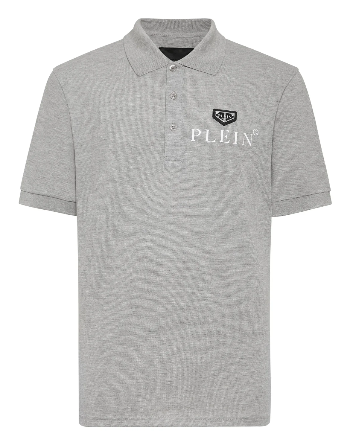 Polo Shirt SS Iconic Plein, цвет: Серый