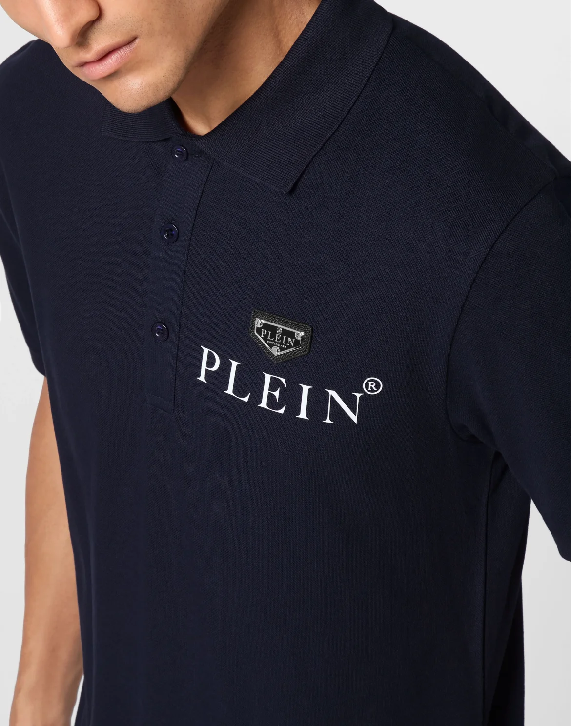 Polo Shirt SS Iconic Plein, цвет: Синий