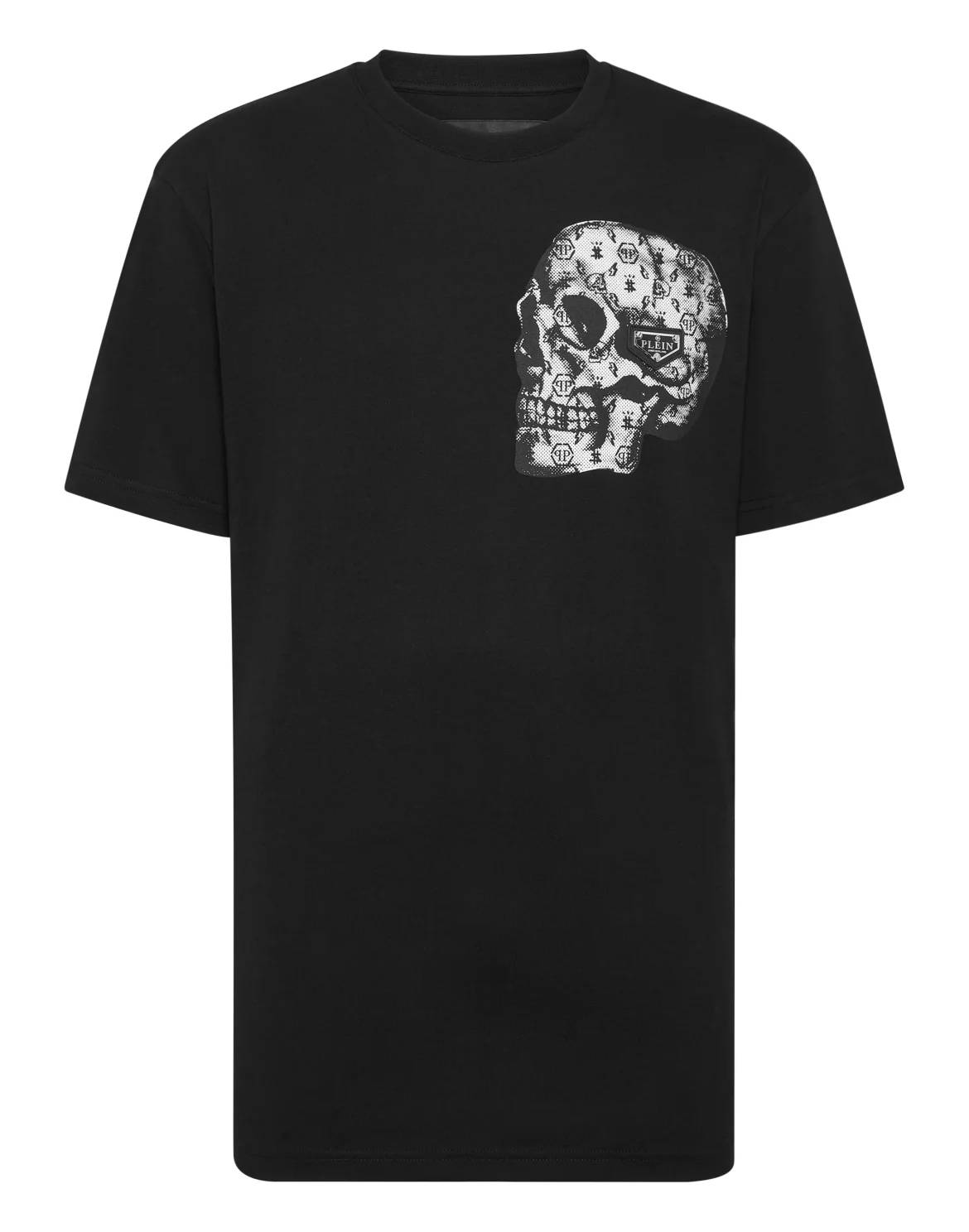 T-shirt Round Neck SS Skull, цвет: Черный