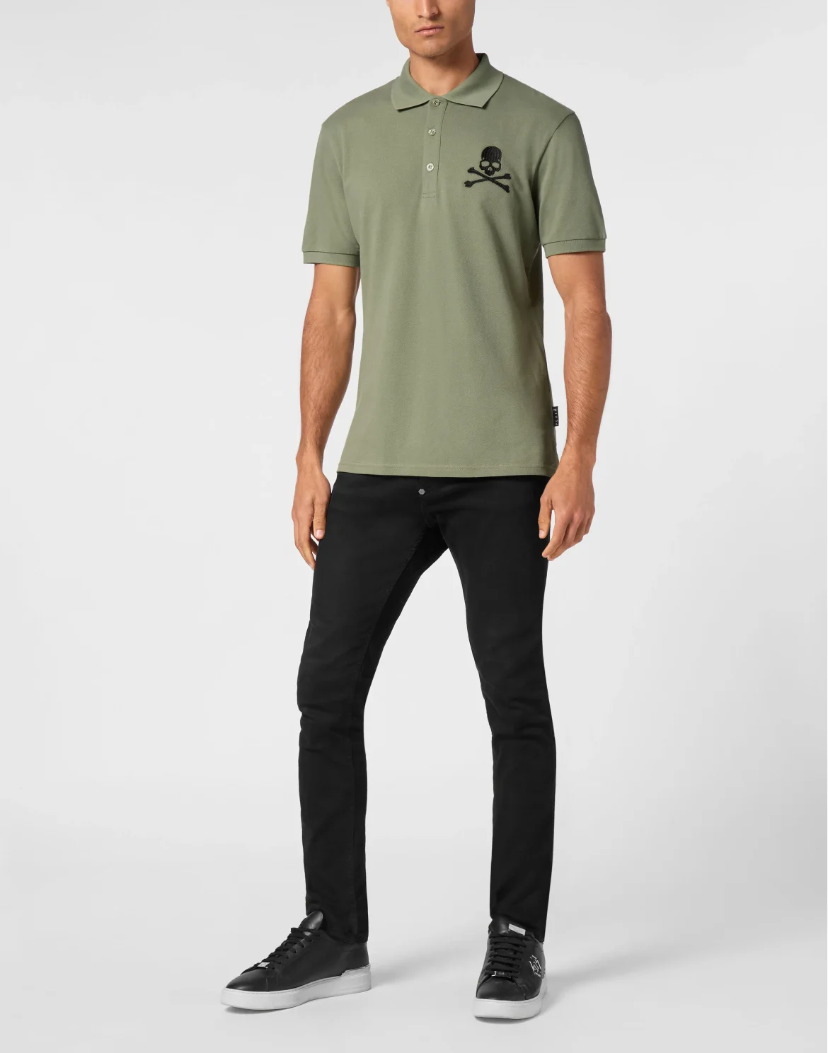 Pique Polo Shirt SS Skull&Bones, цвет: Камуфляж