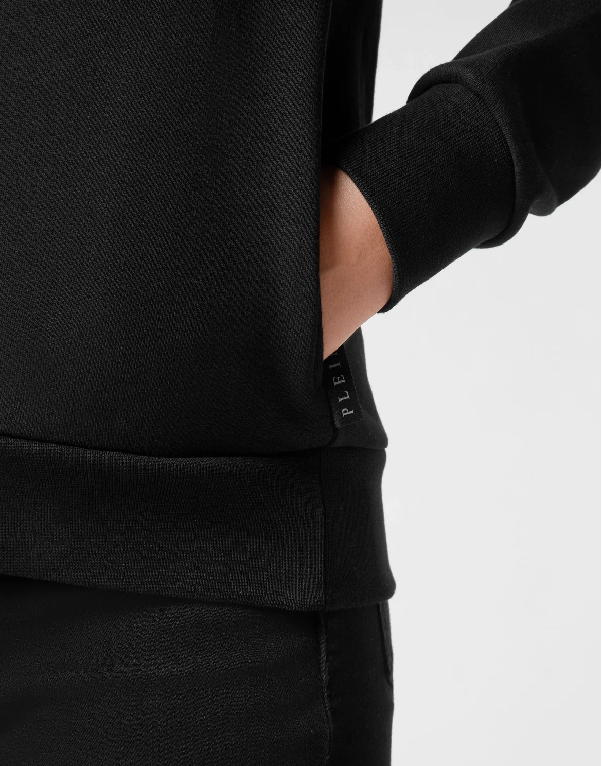 Hoodie Sweatshirt LS Iconic Plein, цвет: Черный