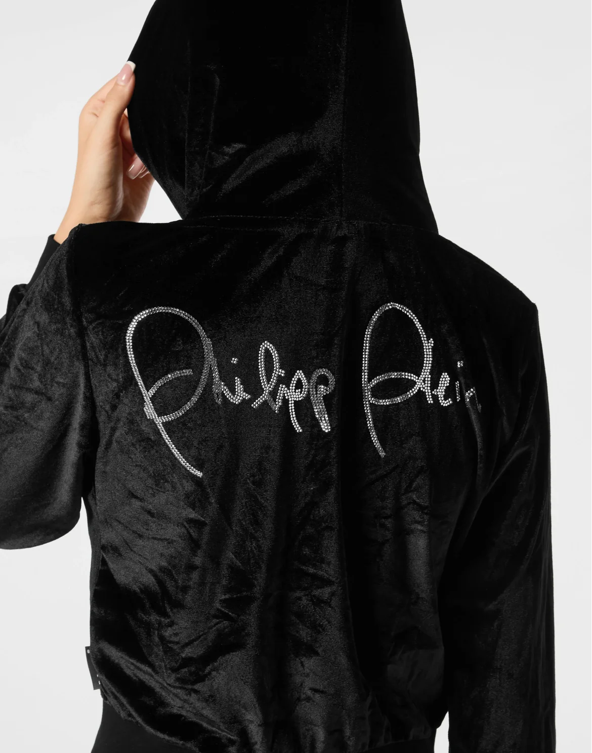 Hoodie Sweatjacket Crystal Signature, цвет: Черный