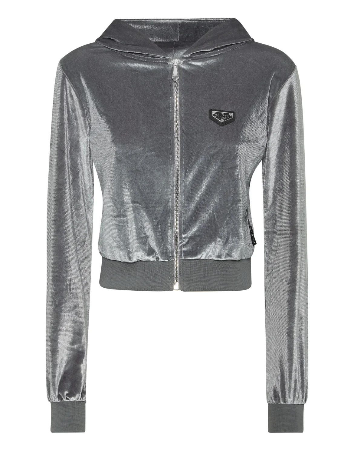 Hoodie Sweatjacket Crystal Signature, цвет: Серый