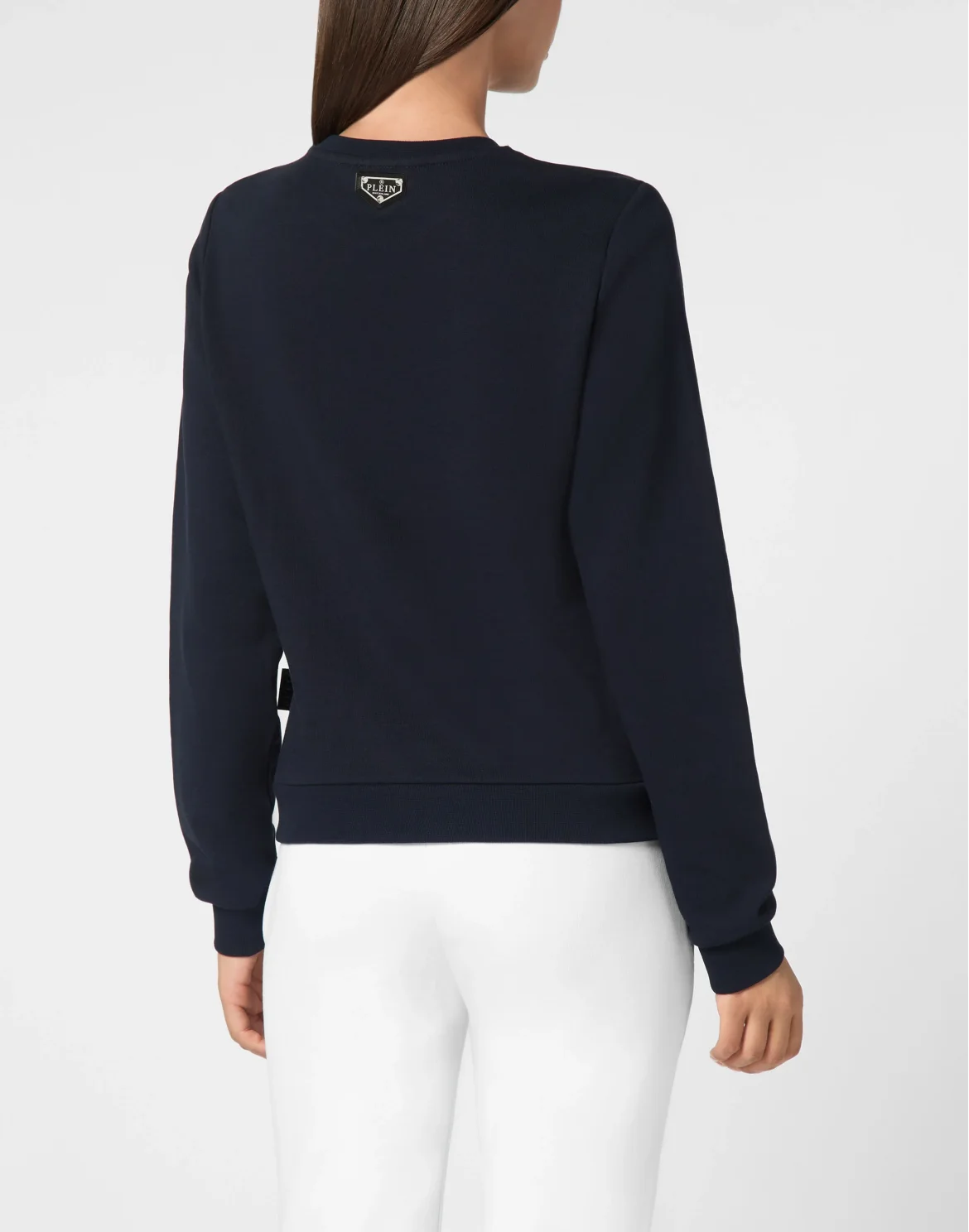 Sweatshirt Round Neck LS Iconic Plein, цвет: Синий