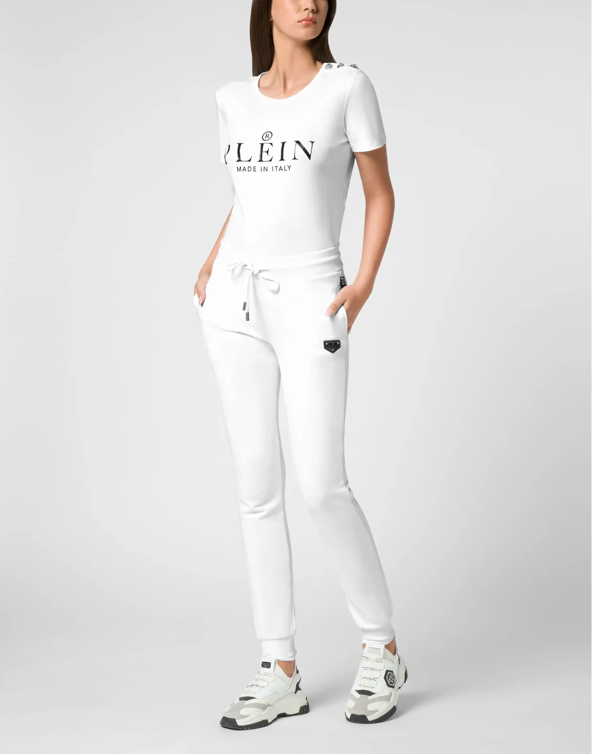 Jogging Trousers Iconic Plein, цвет: Белый
