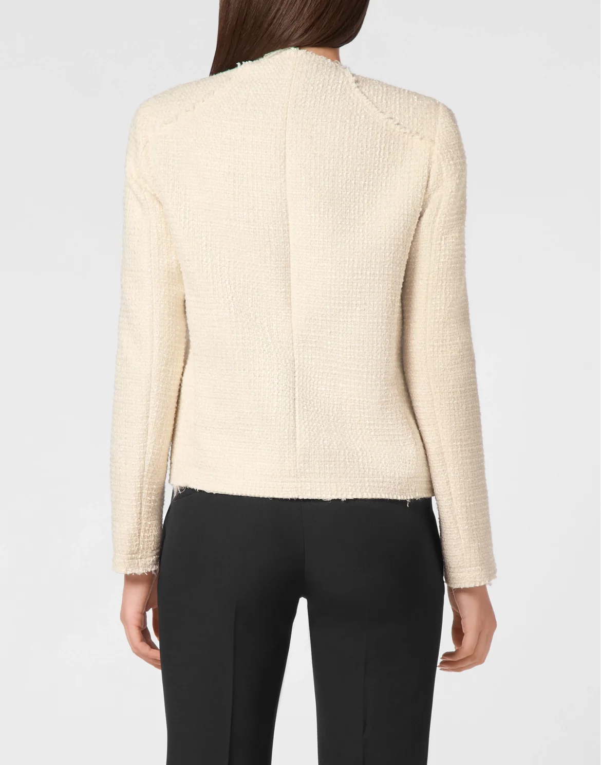 Tweed Jacket LS, цвет: Белый