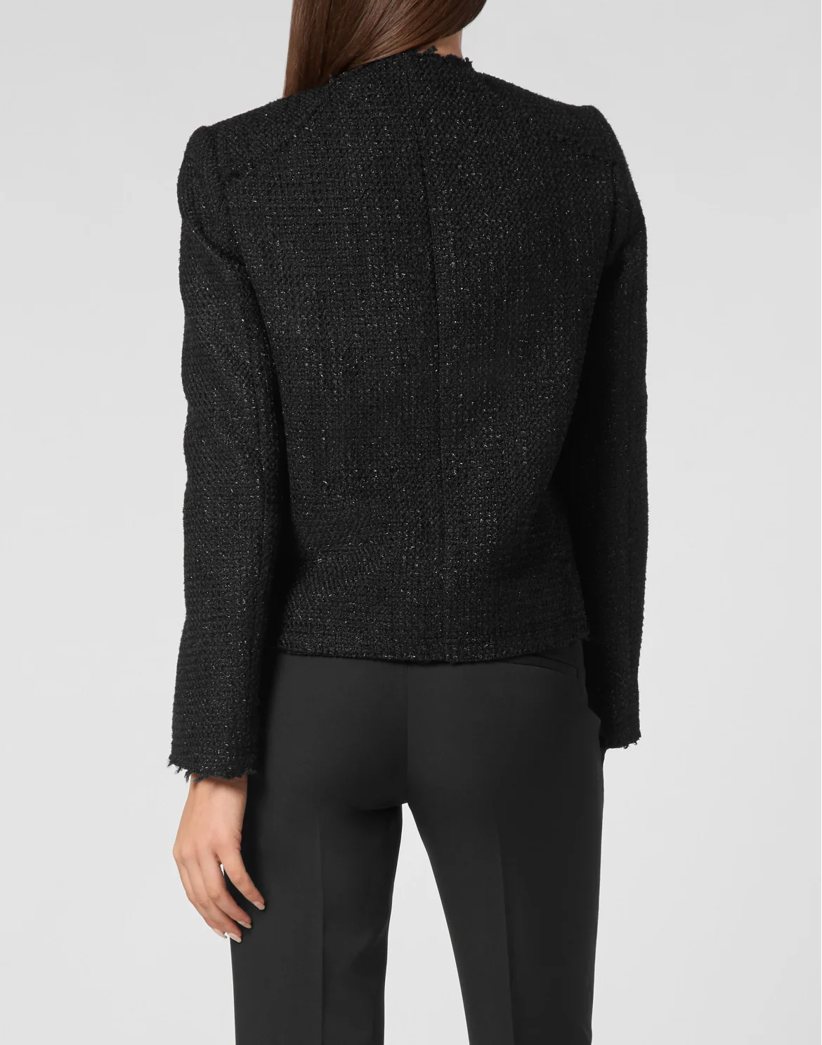 Tweed Jacket LS, цвет: Черный