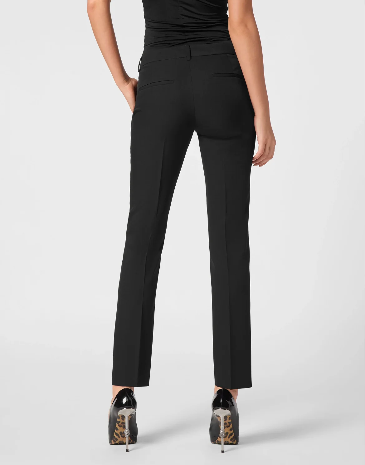 Cady Office Trousers Skull, цвет: Черный