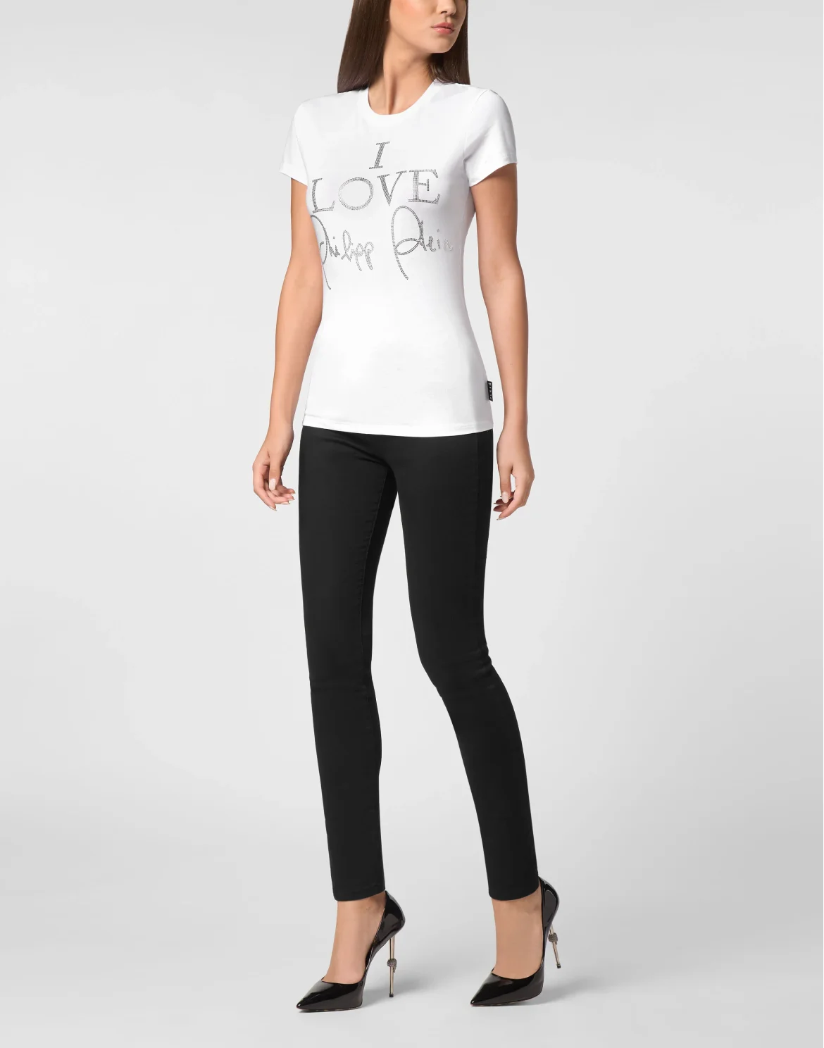T-Shirt Sexy Pure Round Neck SS, цвет: Белый