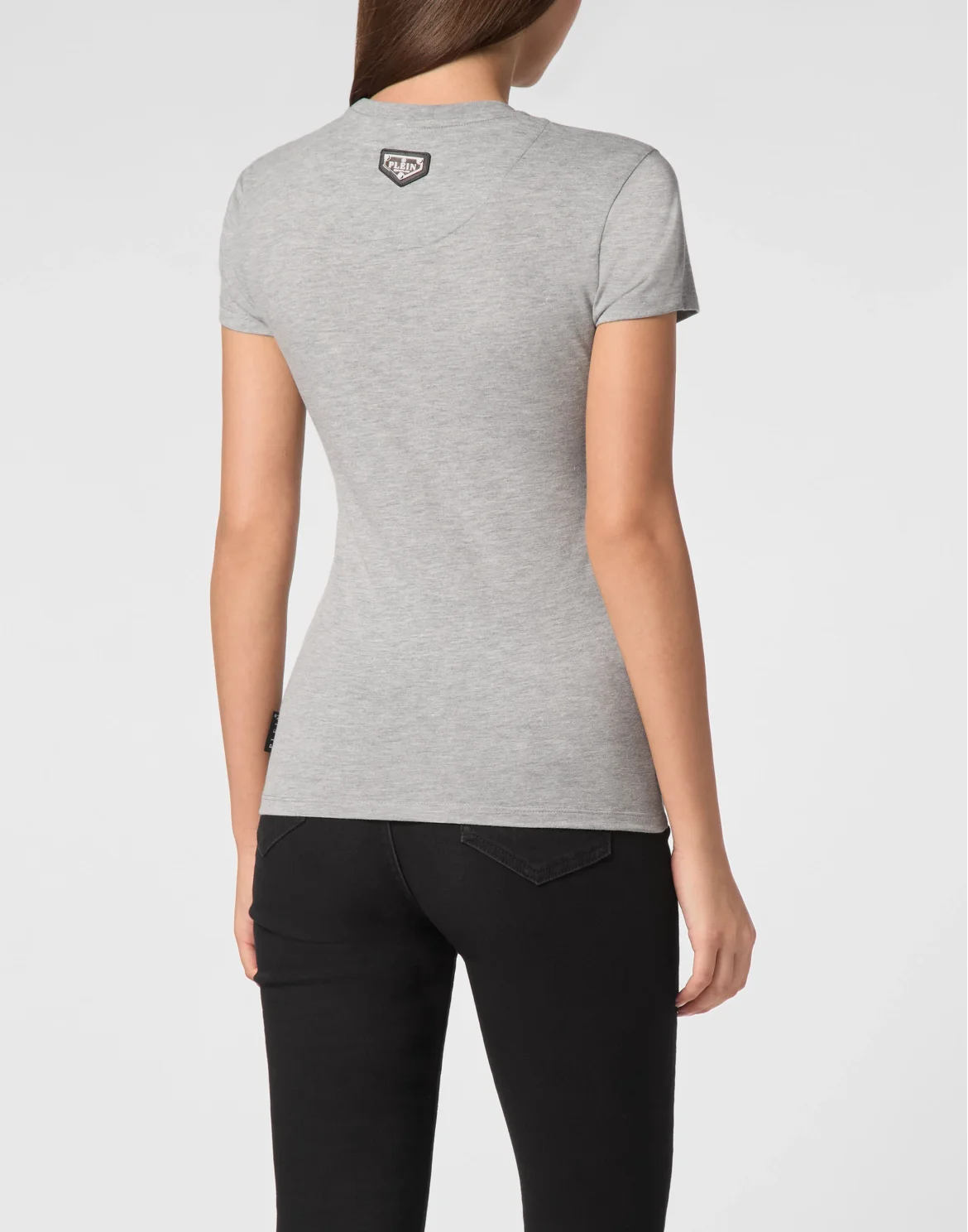 T-Shirt Sexy Pure Round Neck SS, цвет: Серый