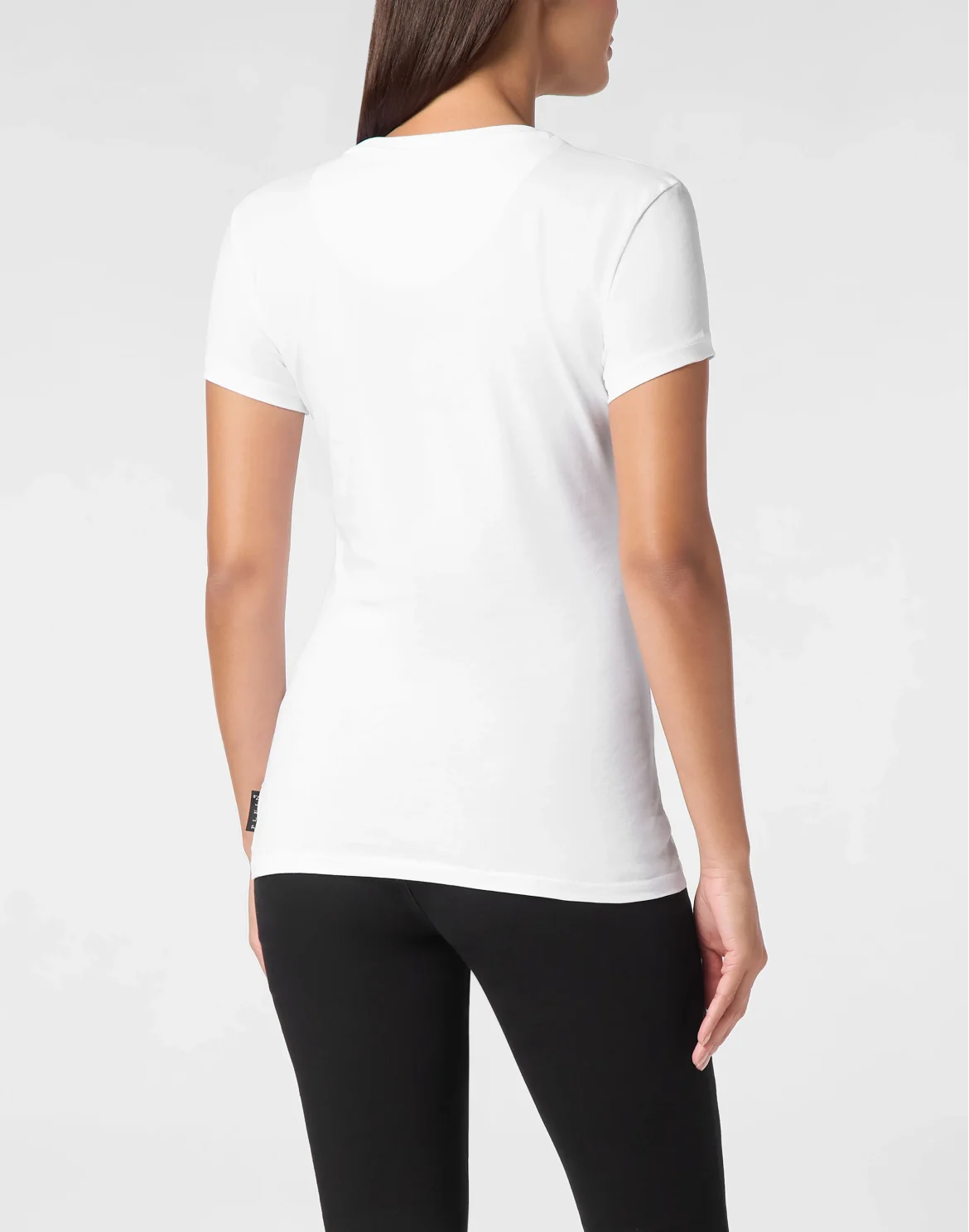 T-Shirt Sexy Pure Round Neck SS Iconic Plein, цвет: Белый
