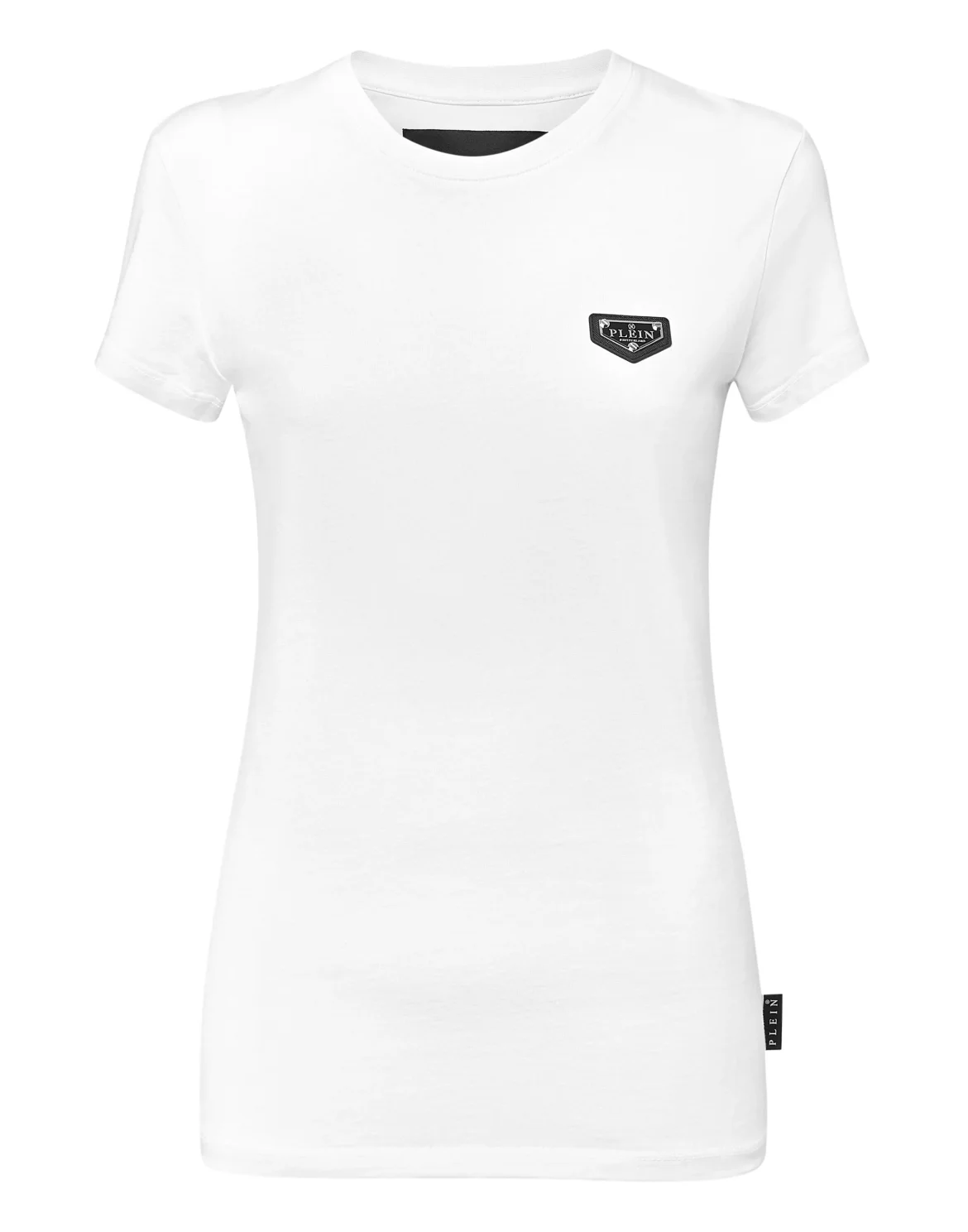 T-Shirt Sexy Pure Round Neck SS Iconic Plein, цвет: Белый
