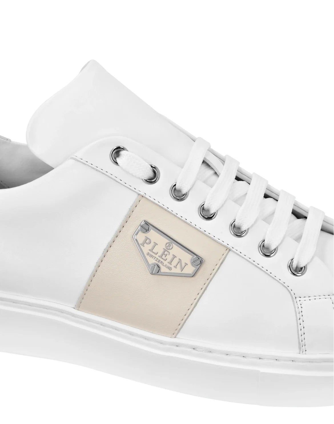 Lo-Top Sneakers Triangle Plein, цвет: Белый