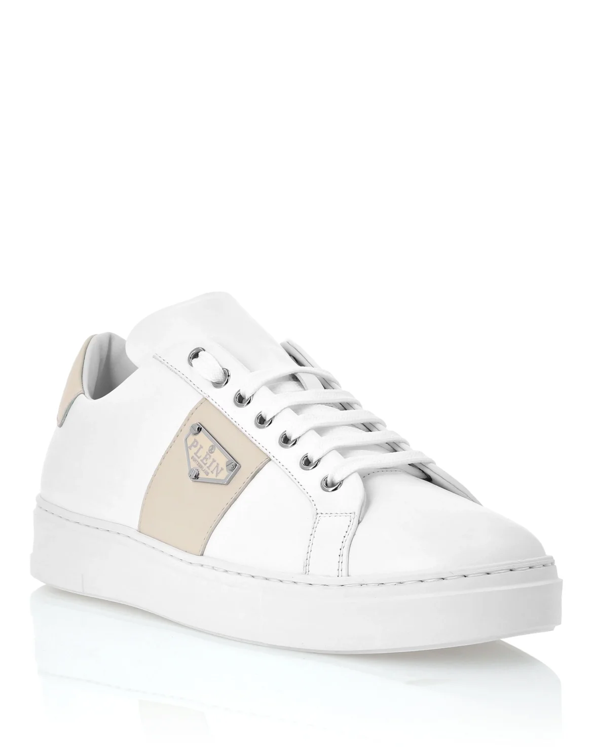 Lo-Top Sneakers Triangle Plein, цвет: Белый