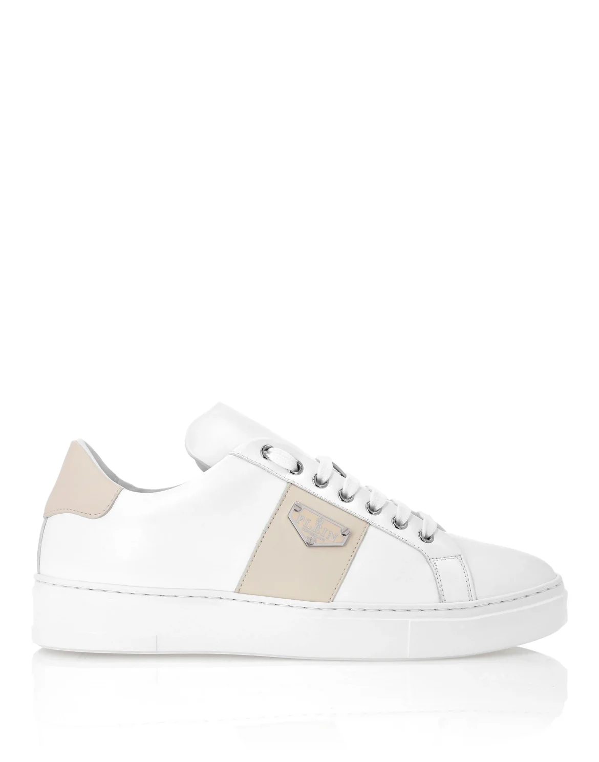 Lo-Top Sneakers Triangle Plein, цвет: Белый