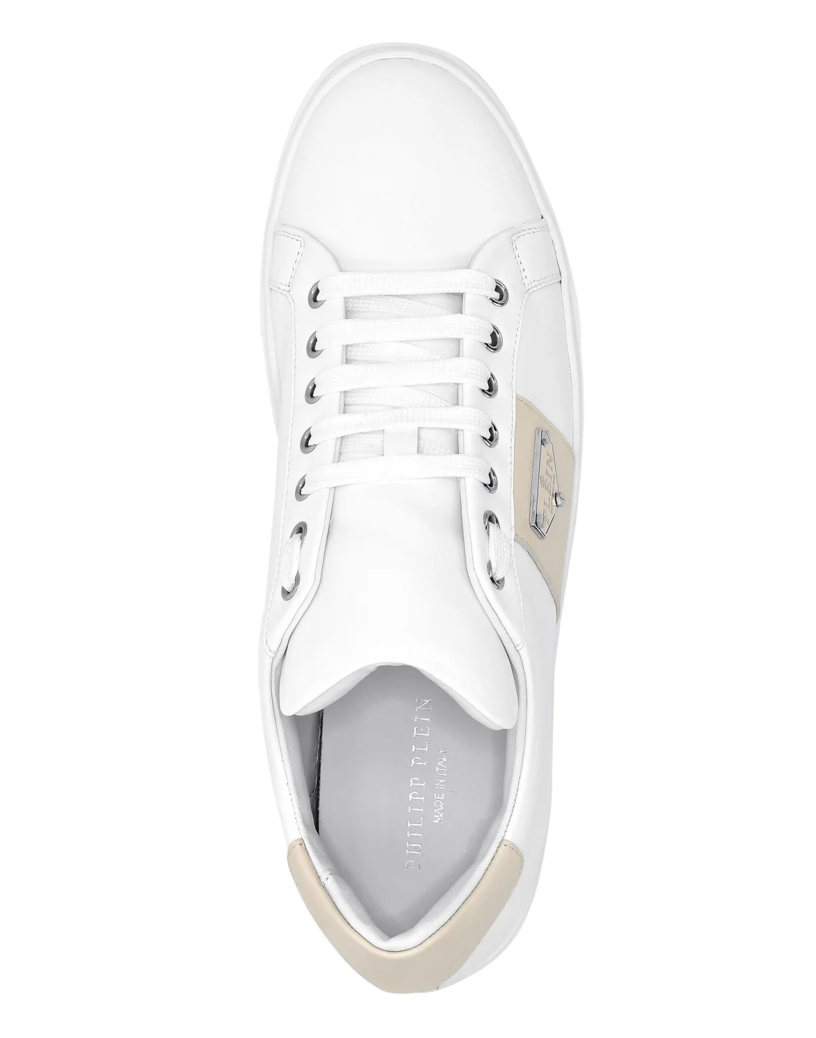 Lo-Top Sneakers Triangle Plein, цвет: Белый