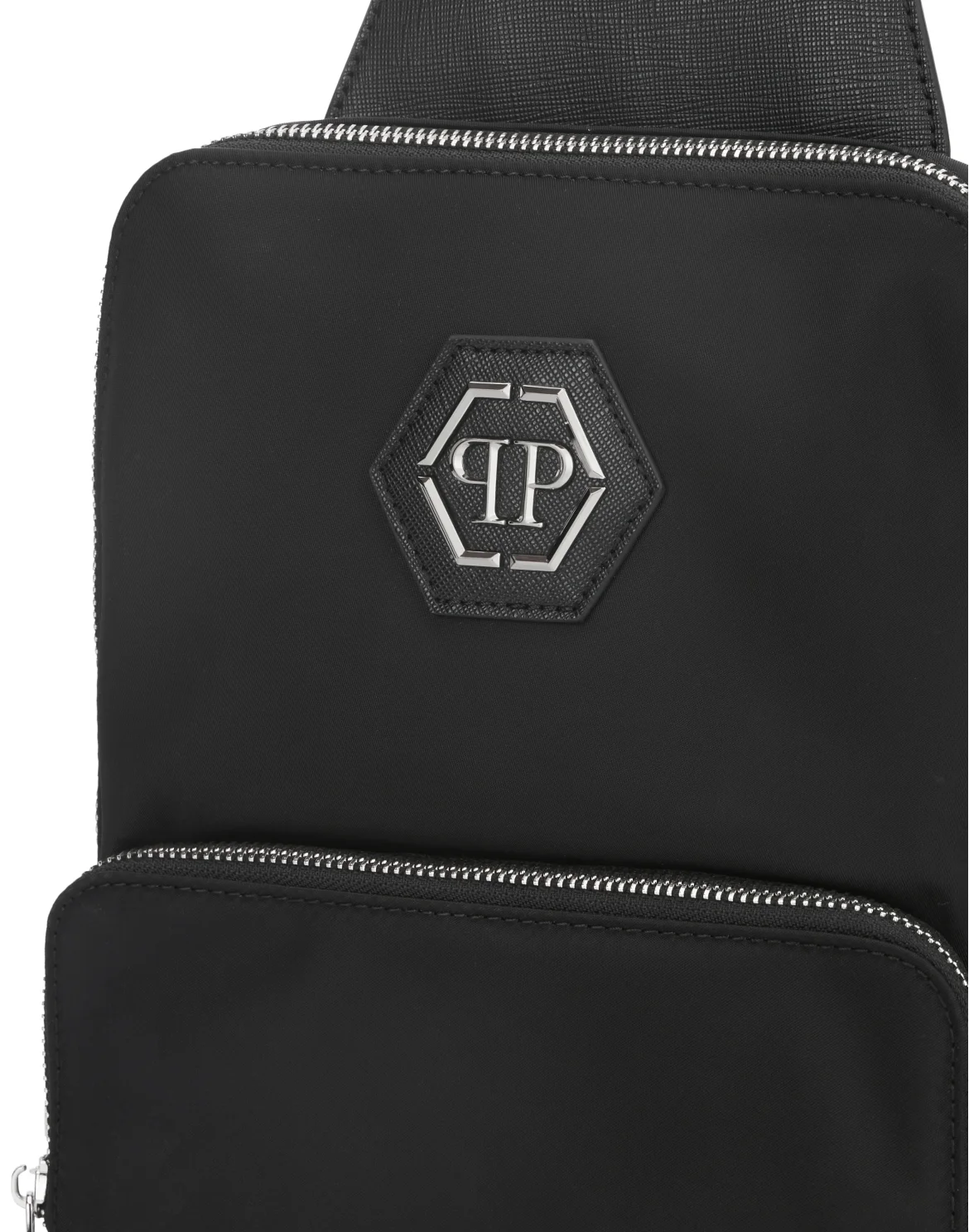 Nylon Cross Body Bag, цвет: Черный